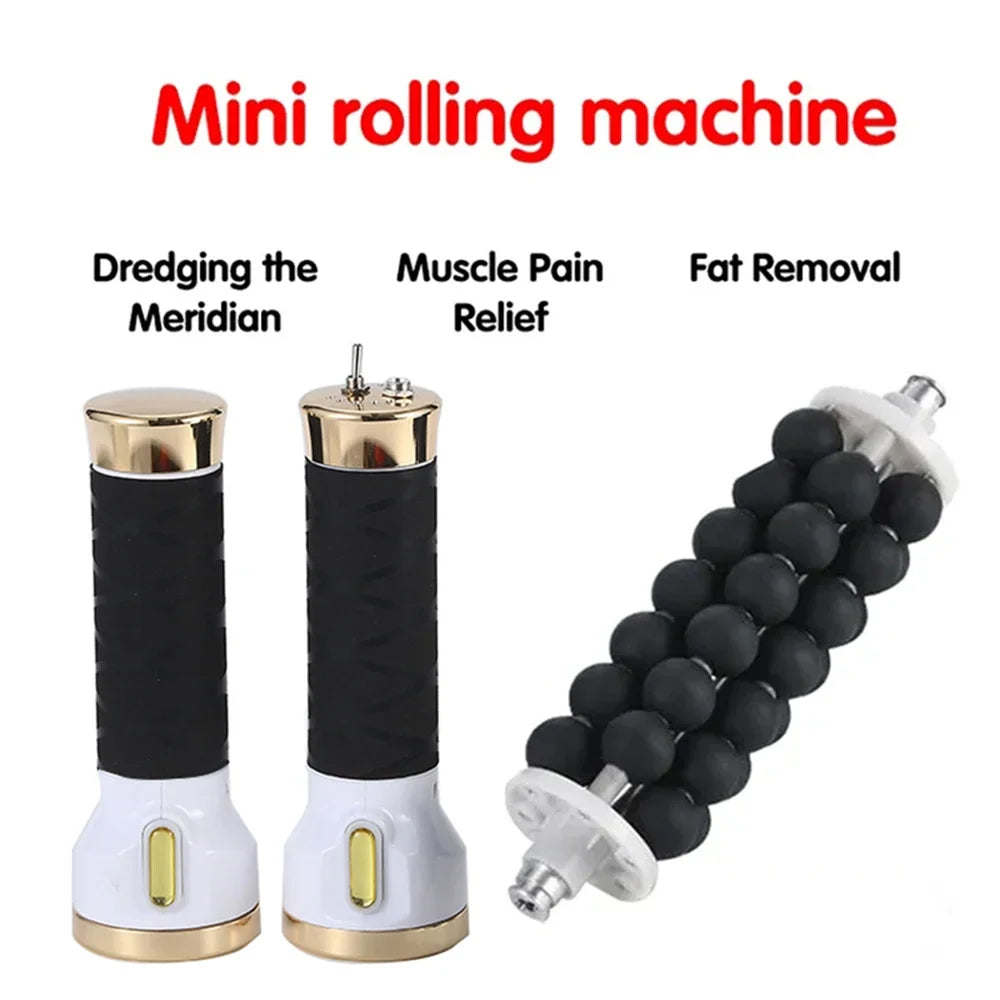 Revive Rollers - 40W Electric Vibration Rolling Machine for Muscle Relaxation, Cellulite Reduction, Body Shaping & Lymphatic Drainage