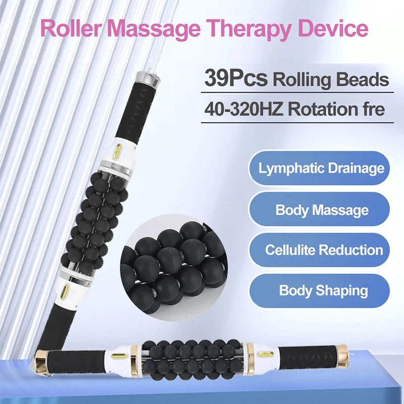 Revive Rollers - 40W Electric Vibration Rolling Machine for Muscle Relaxation, Cellulite Reduction, Body Shaping & Lymphatic Drainage